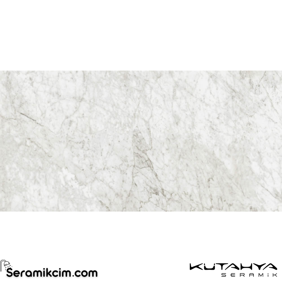 Kütahya Seramik 120x240 Carrara Soft Mat Rektifiye