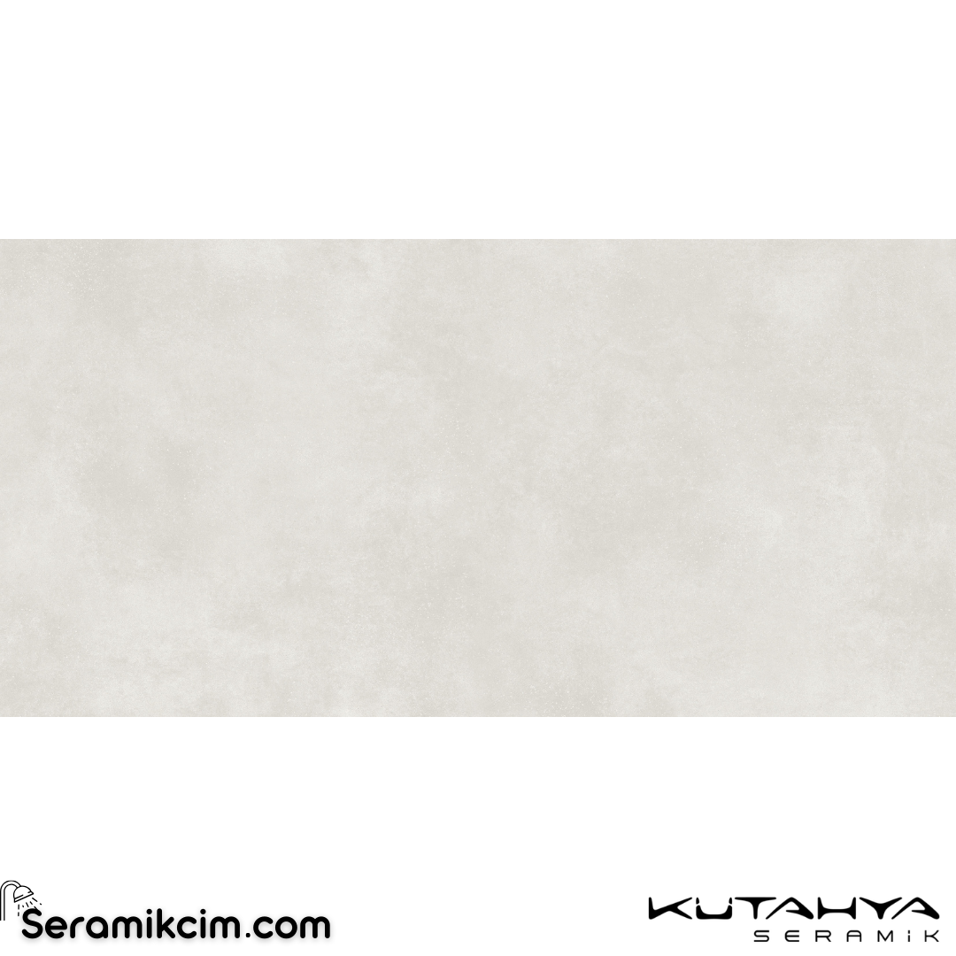 Kütahya Seramik 120x240 İnfinity Beyaz Rektefiye