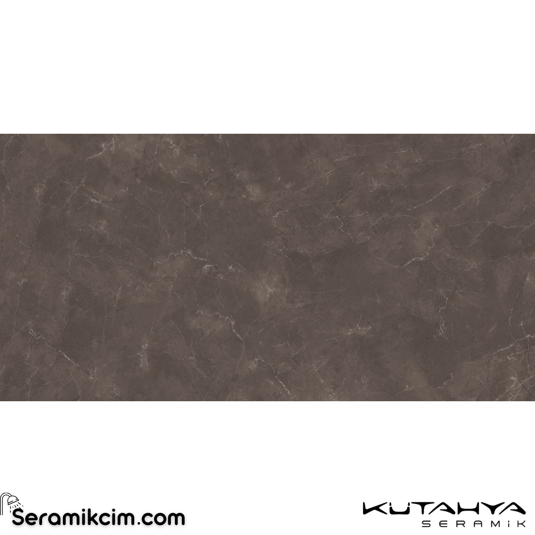Kütahya Seramik 120x240 Pulpis Chocolate Rektifiye