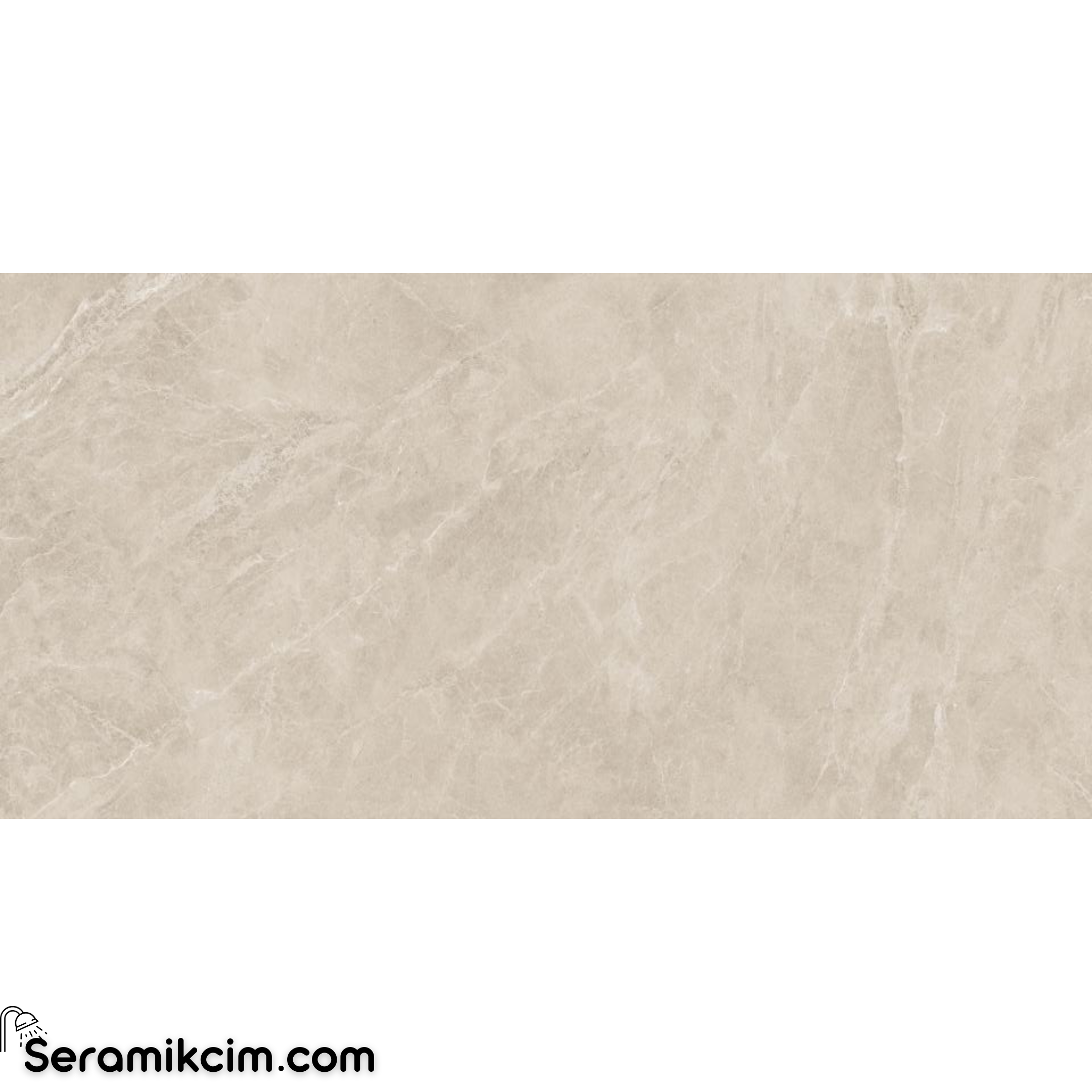 Kütahya Seramik 120x240 Swan Latte Rektifiye Parlak Nano 1. Kalite