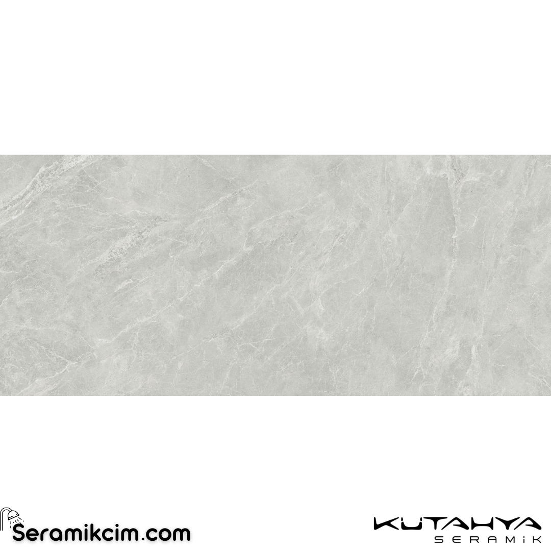 Kütahya Seramik 120x240 Swan Soft Mat Gri Rektifiye