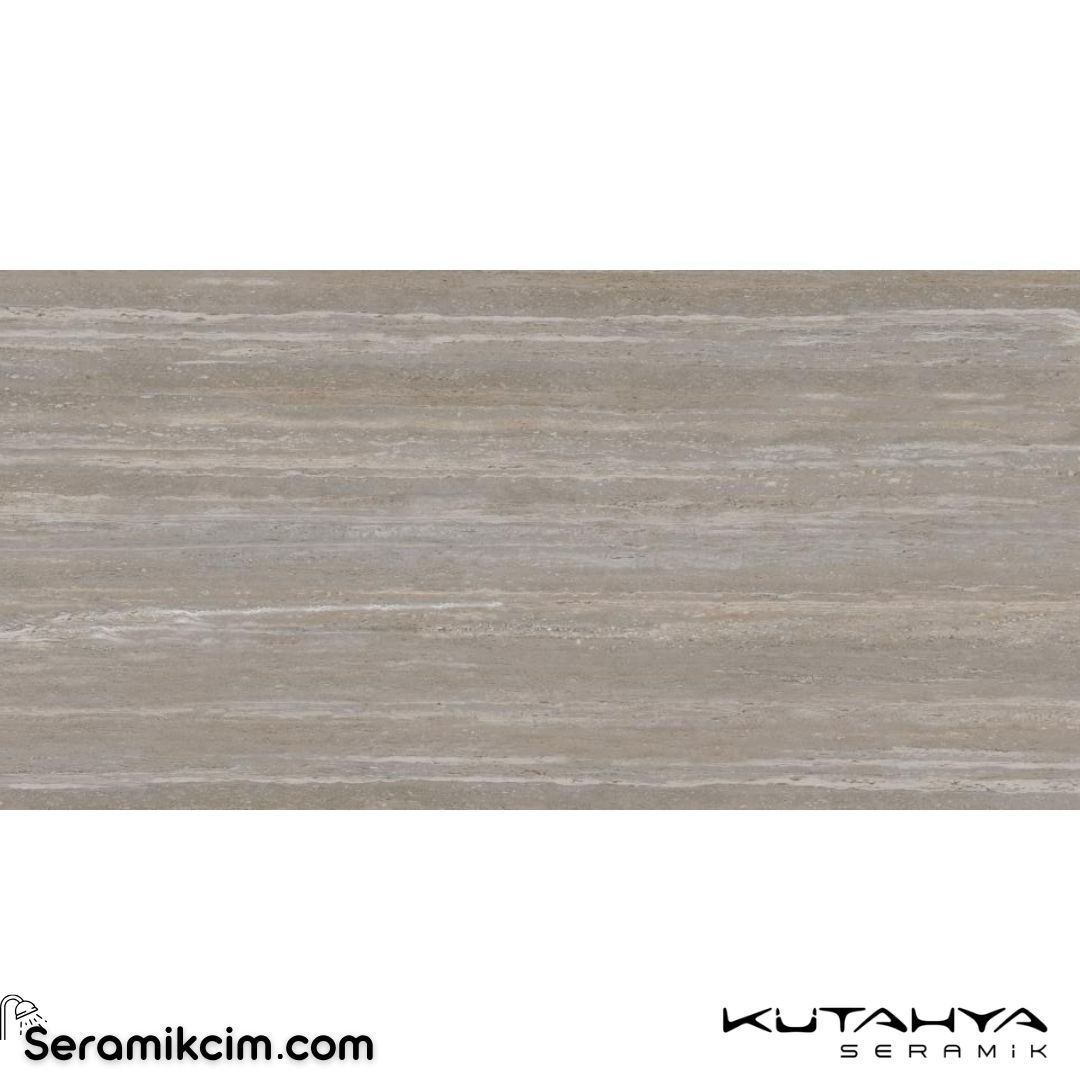Kütahya Seramik 120x240 Terranova Mat Gri Rektifiye