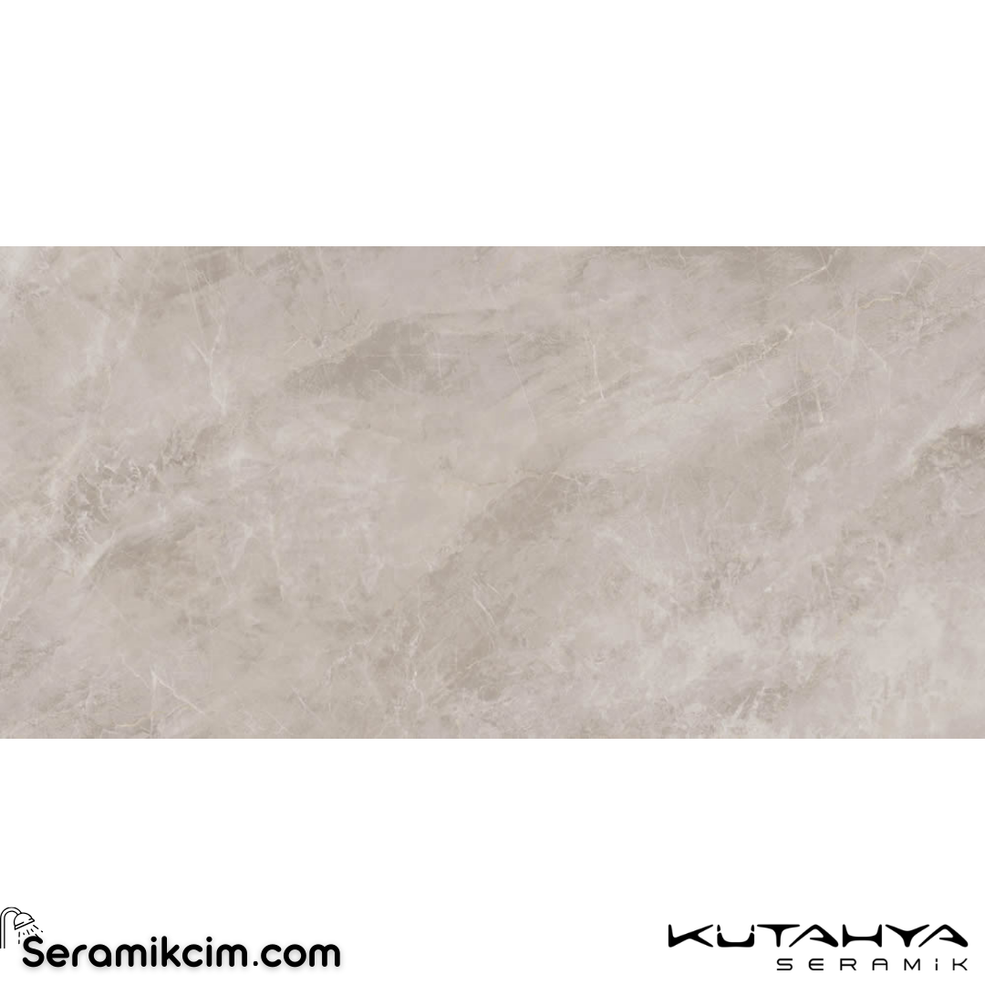 Kütahya Seramik 120x240 Vega Açık Gri Soft Mat Rektifiye