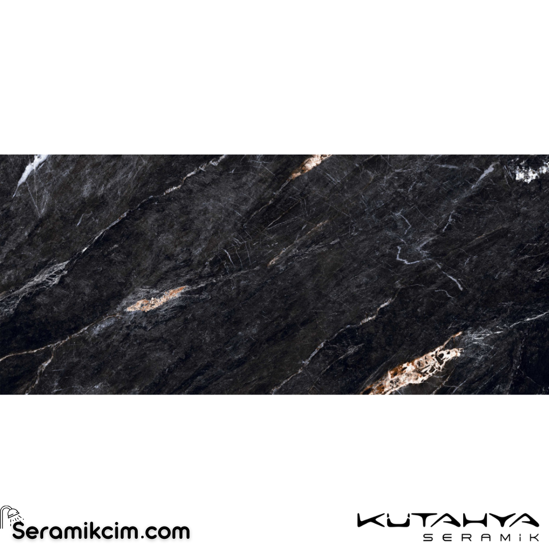 Kütahya Seramik 120x240 Velletry Fdf Kristal Rektifiye Parlak Nano