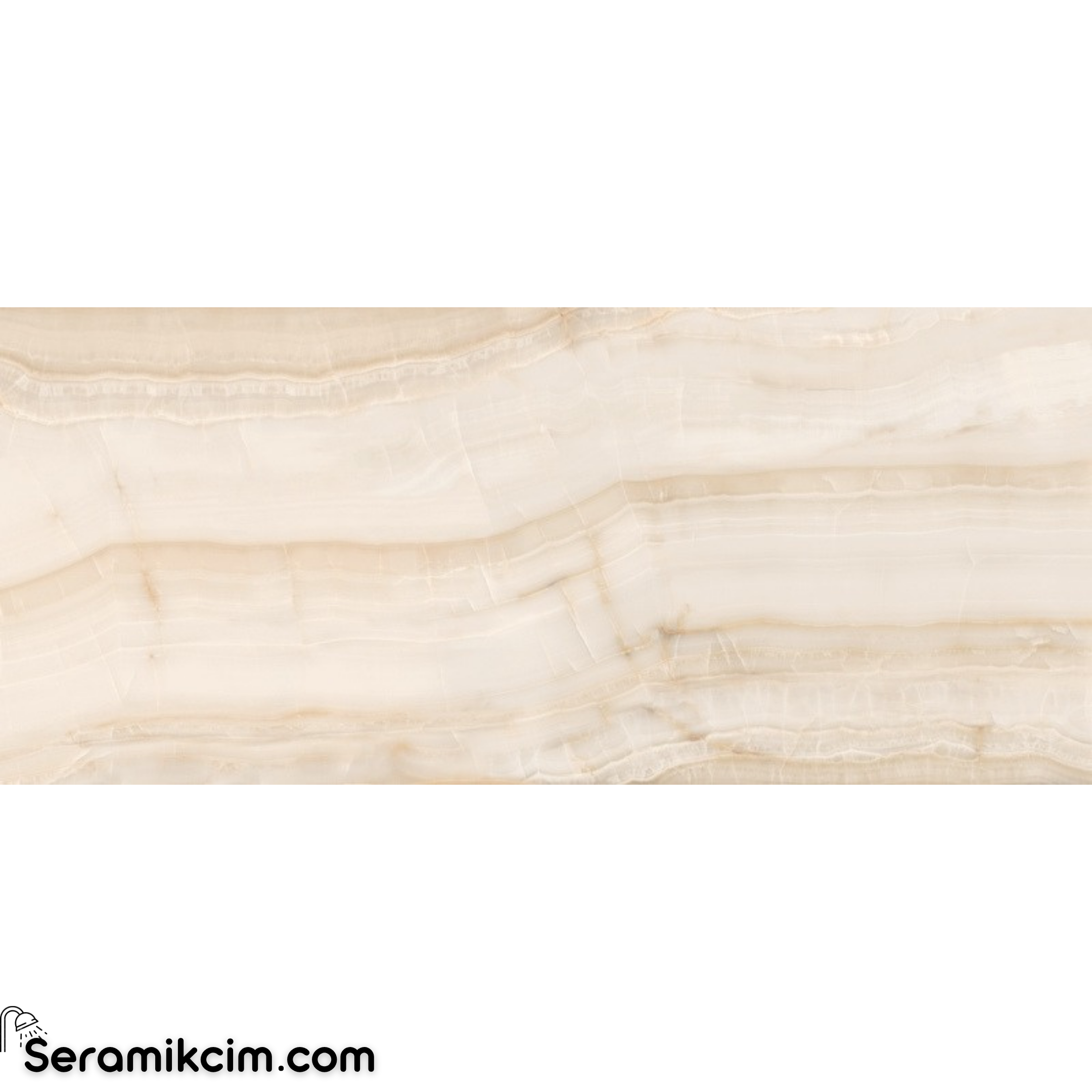Kütahya Seramik 120x280 Opal Bone Prime Parlak 6mm Rektifiye 1. Kalite