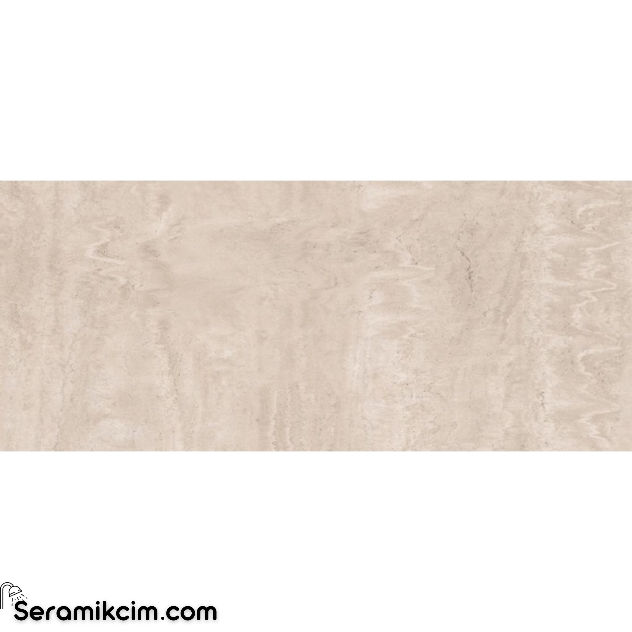 Kütahya Seramik 120x280 Ravel Bej Parlak 6mm Rektifiye 1. Kalite