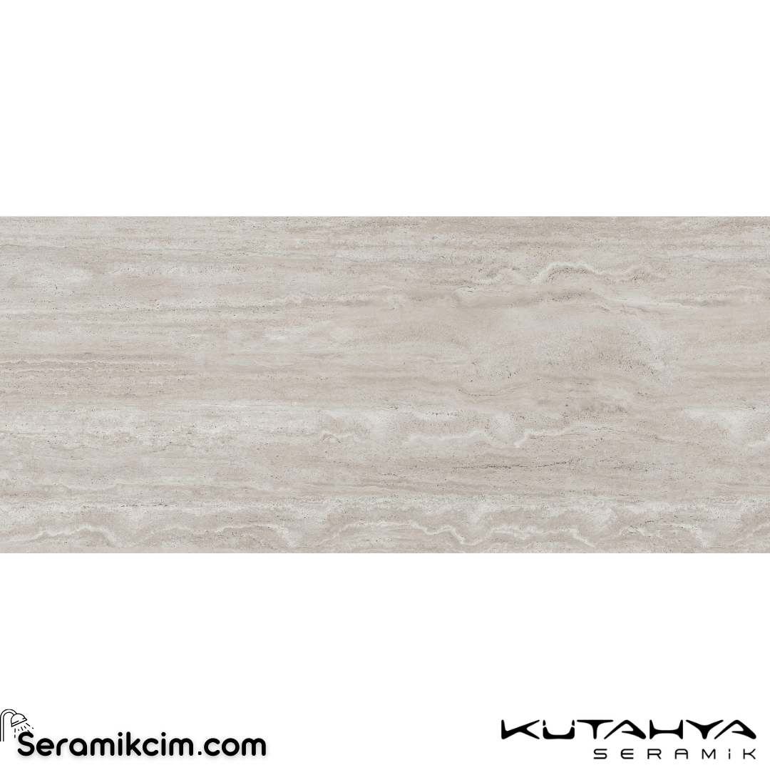 Kütahya Seramik 120x280 Ravel Gri 6mm Rektifiye
