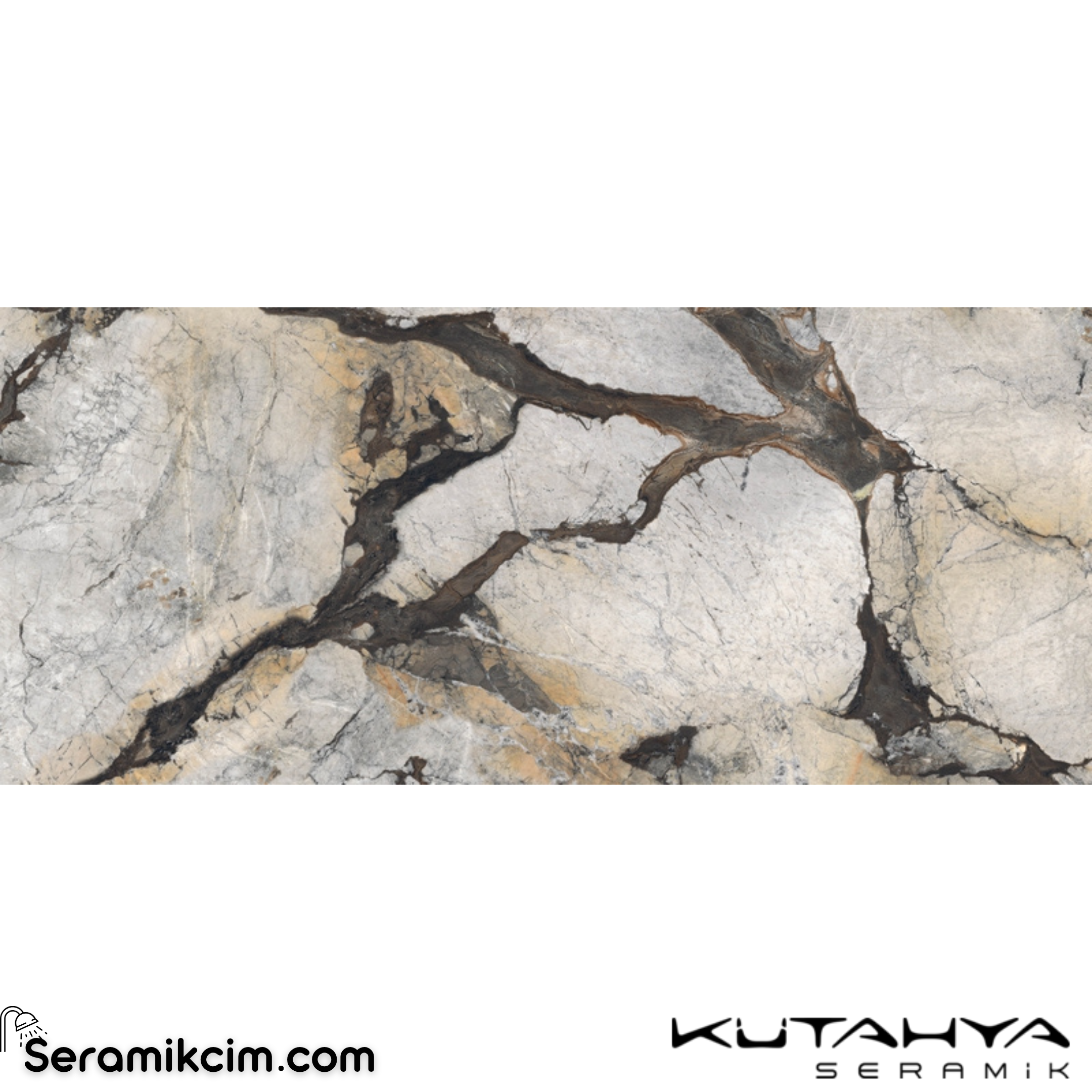 Kütahya Seramik 120x280 River Parlak 6mm Rektifiye 1. Kalite