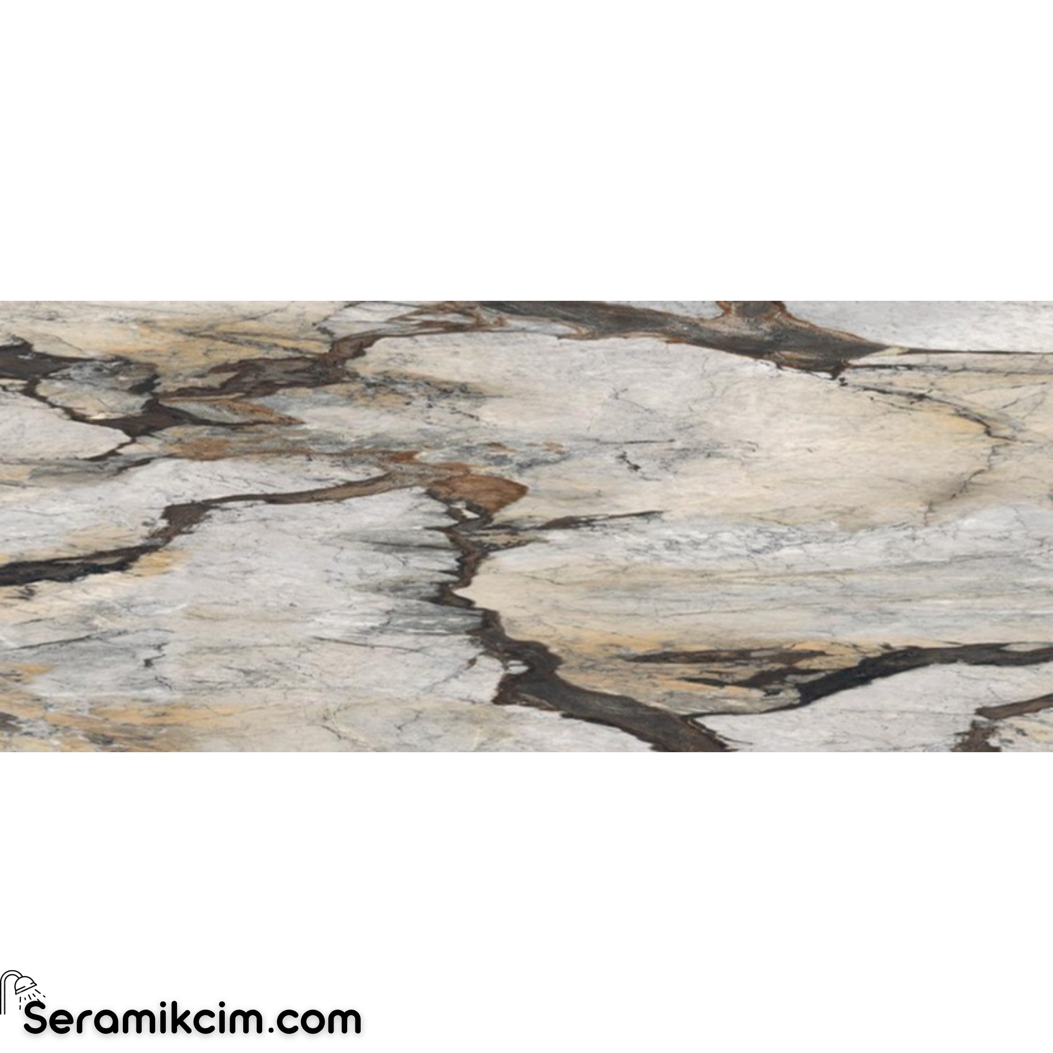 Kütahya Seramik 120x280 River Parlak 6mm Fl Rektifiye 1. Kalite