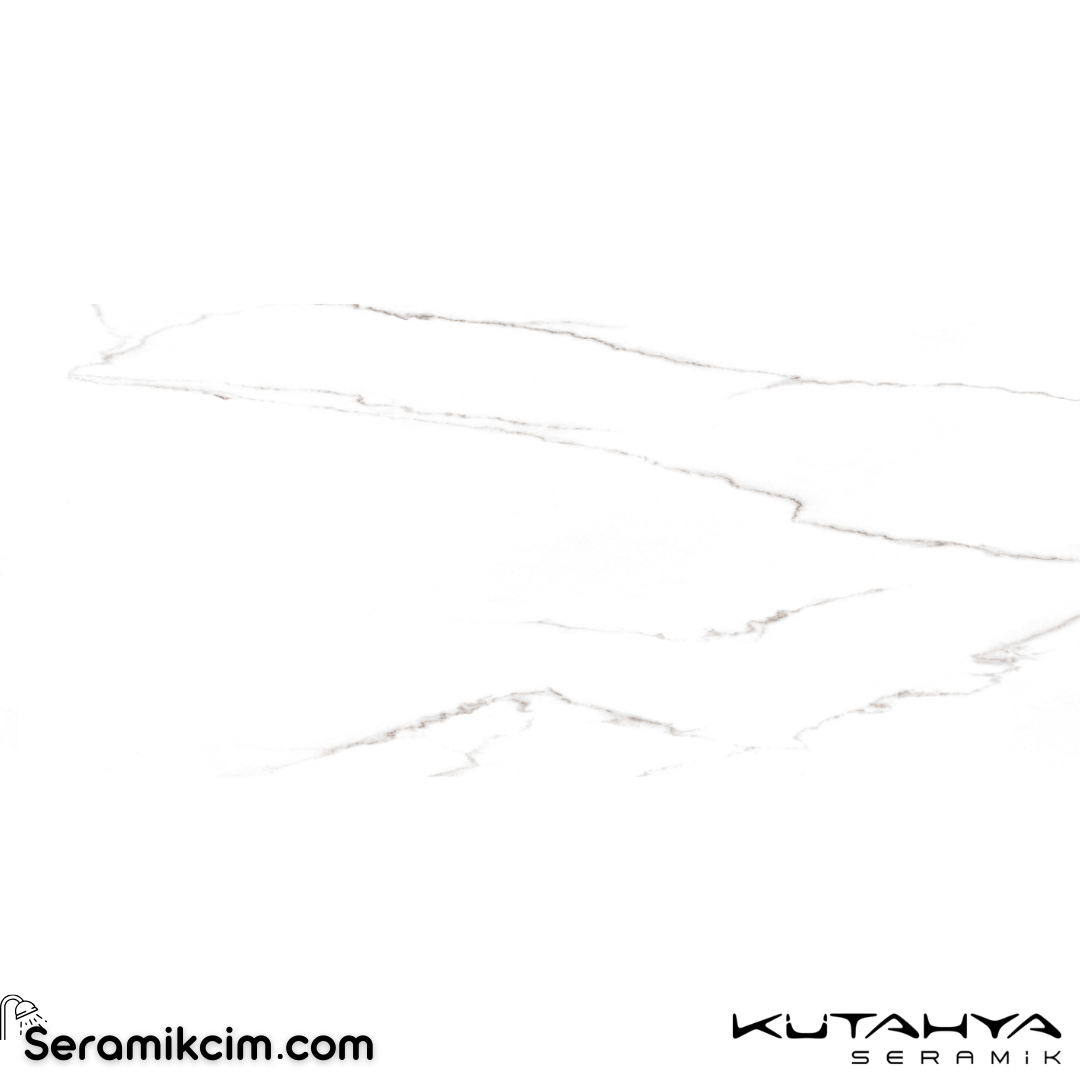 Kütahya Seramik 120x280 Statuario Parlak 6 mm Rektifiye