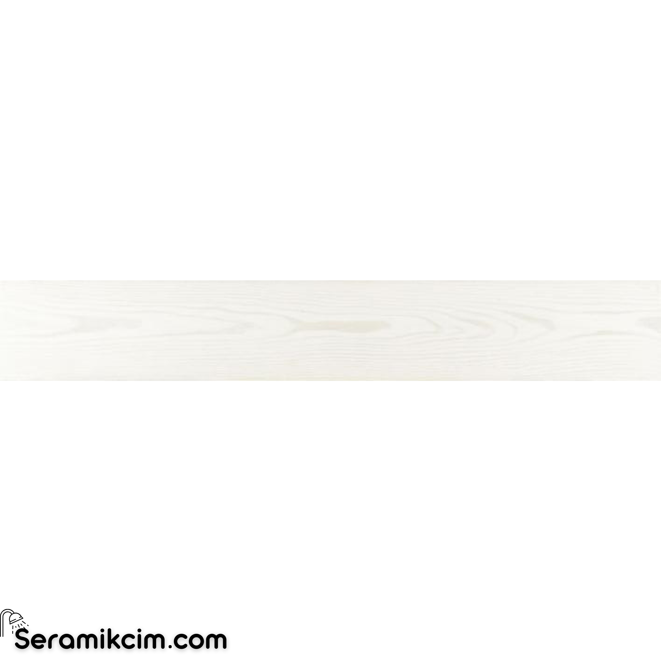 Kütahya Seramik 21x122 Lariks Beyaz 1. Kalite