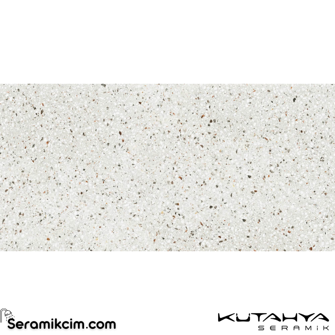 Kütahya Seramik 60x120 Kora Açık Gri Rektifiye