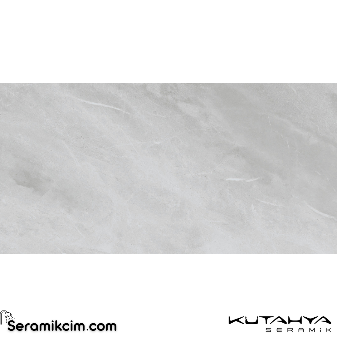 Kütahya Seramik 60x120 Messina Mat Açık Gri Rektifiye