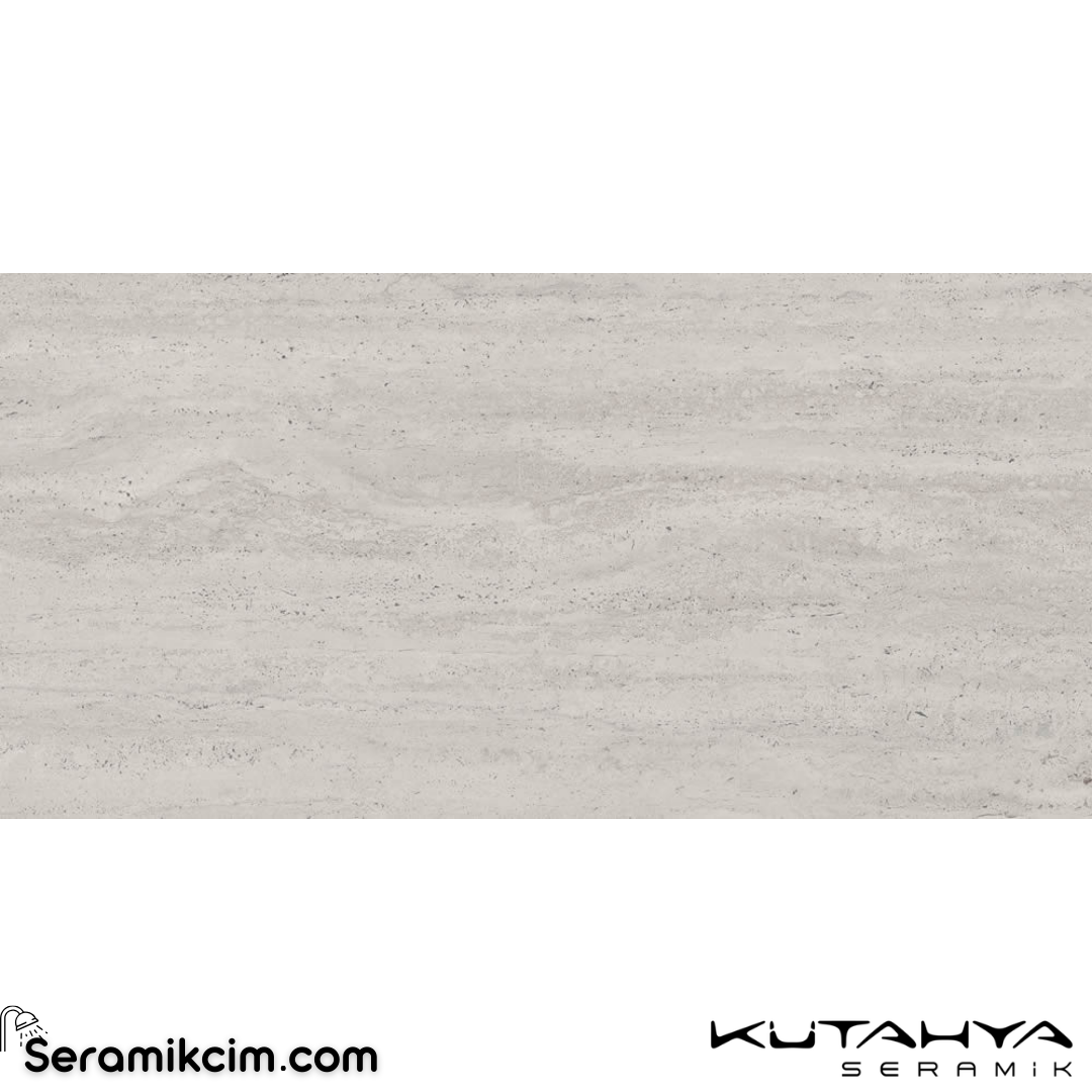 Kütahya Seramik 60x120 Ravel Gri Rektifiye