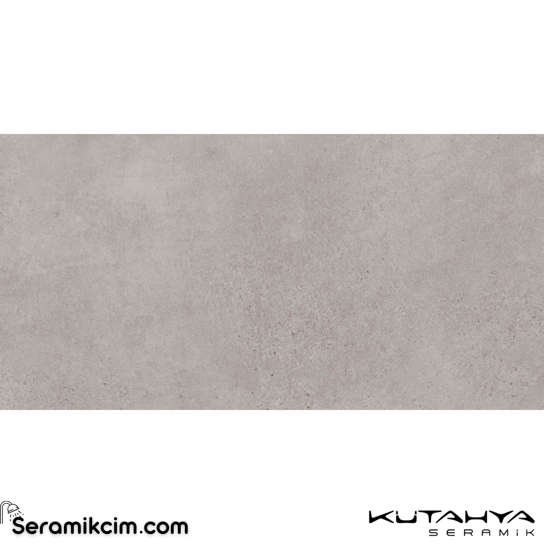 Kütahya Seramik 60x120 Riva Gri Rektifiye