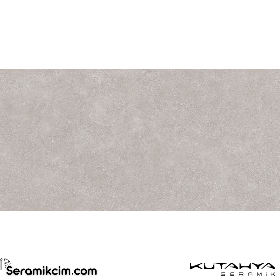 Kütahya Seramik 60x120 Sena Açık Gri Rektifiye