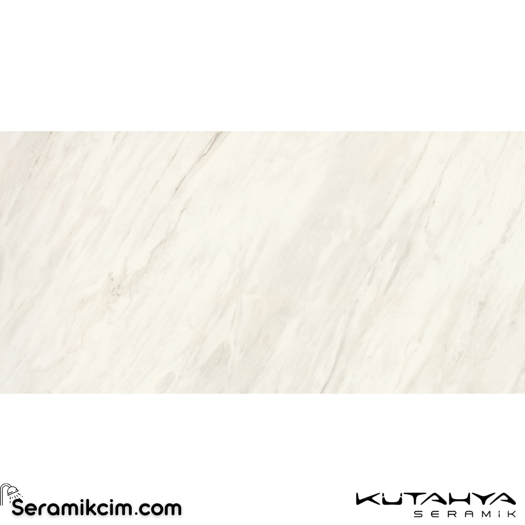 Kütahya Seramik 60x120 Sirius Rektefiyeli Parlak Nano