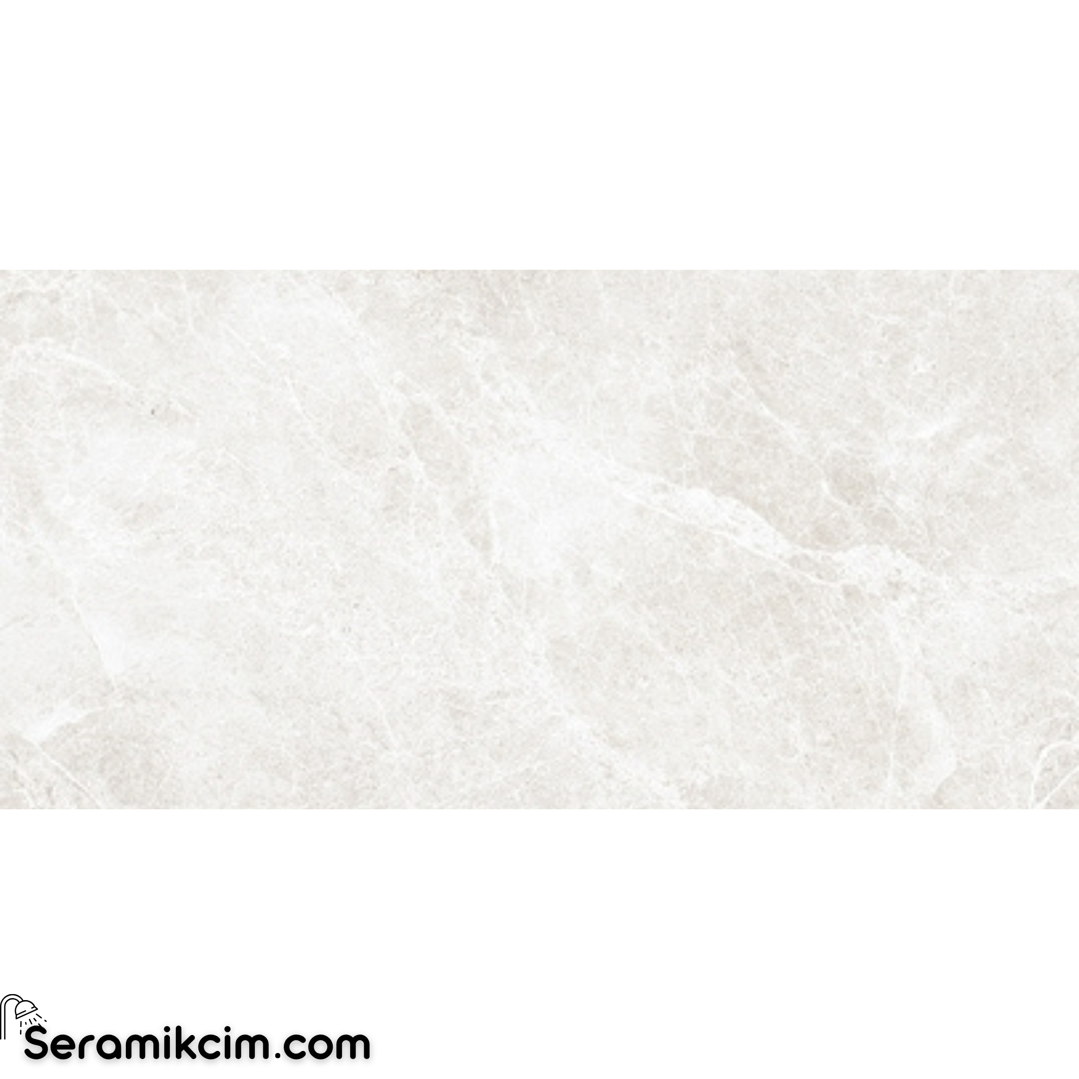 Kütahya Seramik 60x120 Swan Açık Gri Rektifiye Parlak Nano 1. Kalite