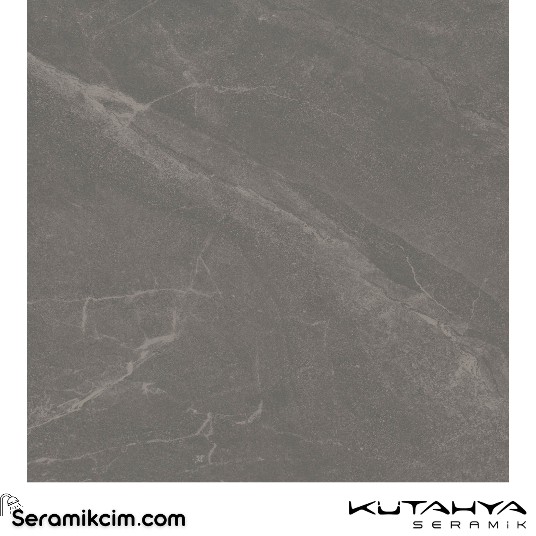 Kütahya Seramik 60x60 Kansas Antrasit 20 mm R11 Rektifiye