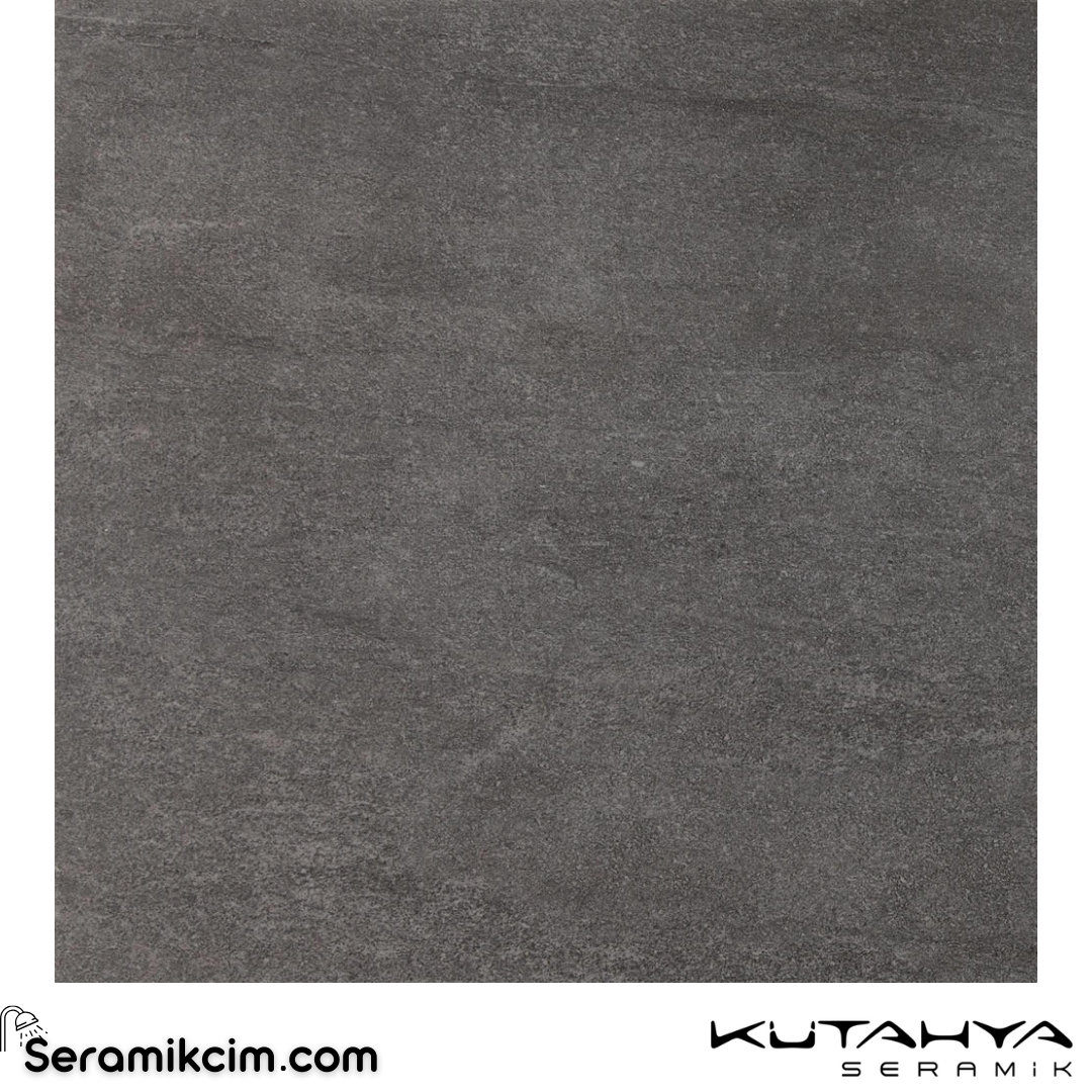 Kütahya Seramik 60x60 Leonardo Antrasit 20mm R11 Rektifiye D