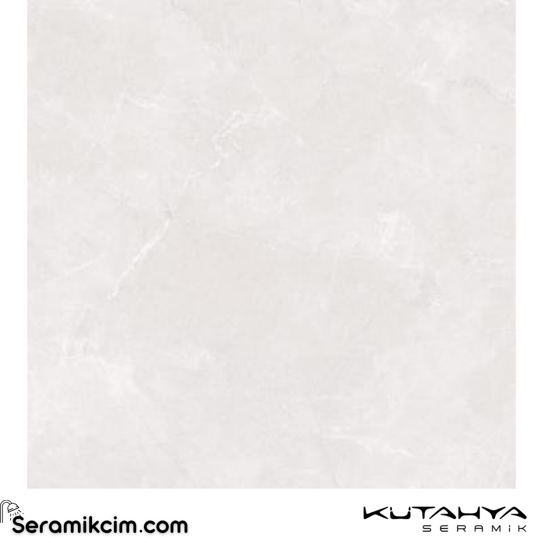 Kütahya Seramik 60x60 Pulpis Prime Mat Açık Gri Rektifiye 