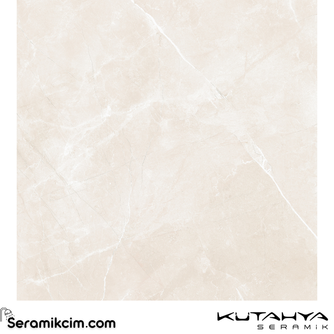 Kütahya Seramik 60x60 Royal Pulpis Bone Rek Parlak Nano