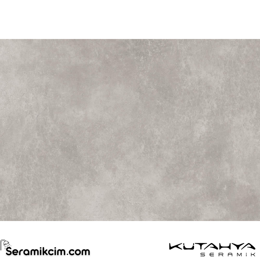 Kütahya Seramik 60x90 Vista Gri 20mm R11 Rektifiye