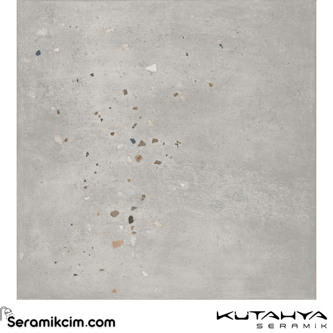 Kütahya Seramik 80x80 Moment Gri Rektifiye