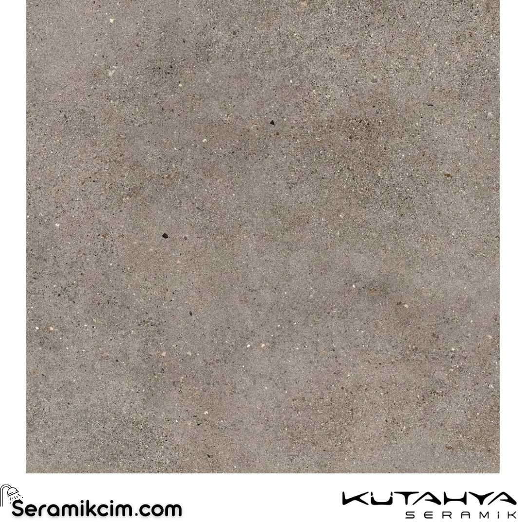 Kütahya Seramik 80x80 Octavia Gri Rektifiye
