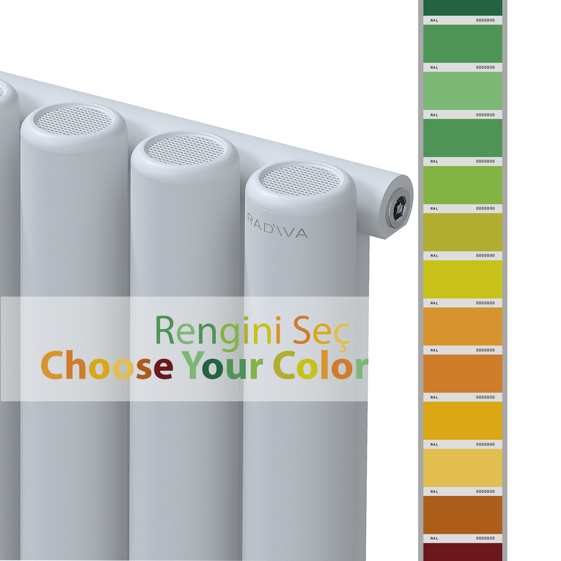 Mati Alüminyum Radyatör 1200x958 Özel Renk