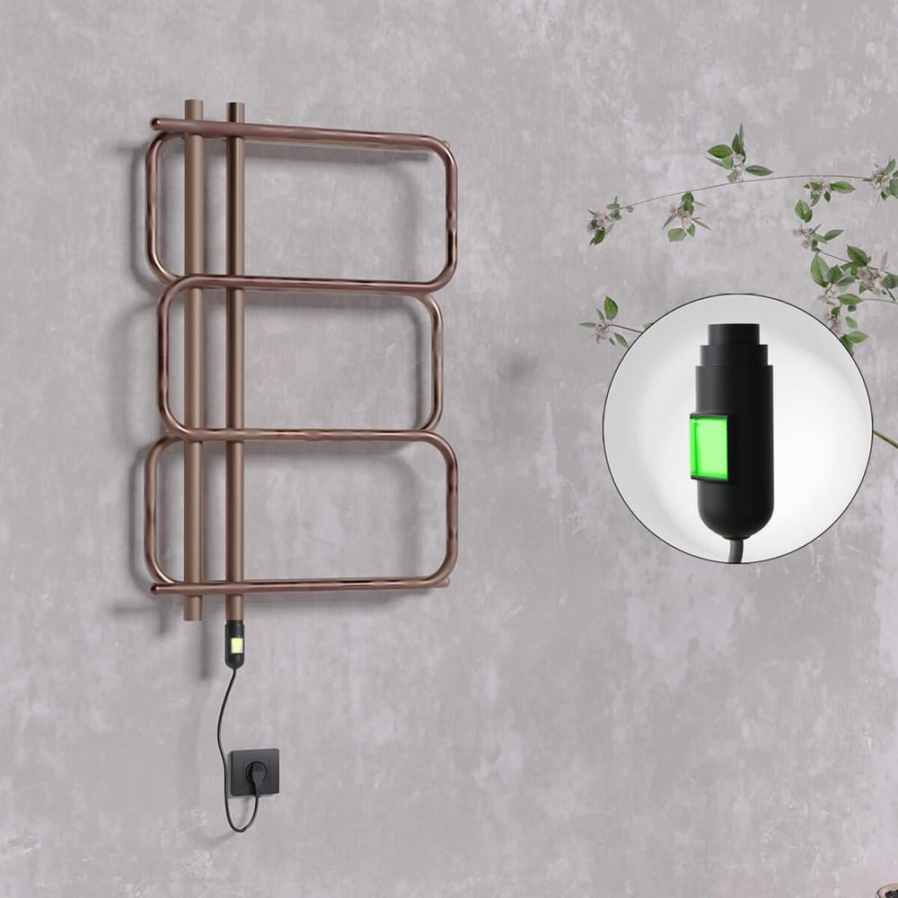 MATSU Elektrikli Havlupan 540x884  Bakır Eskitme (On/Off Düğmeli) 200W