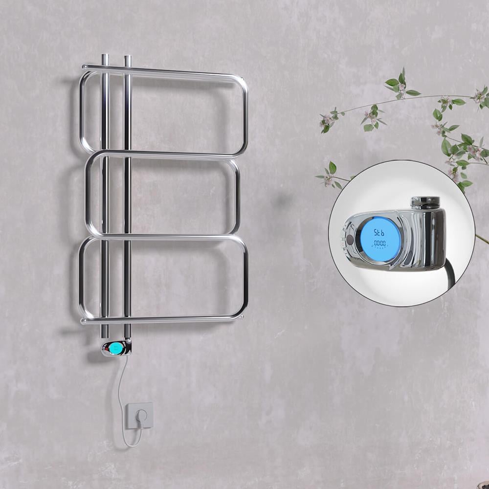 MATSU Elektrikli Havlupan 540x884  Krom (Musa Termostat) 200W