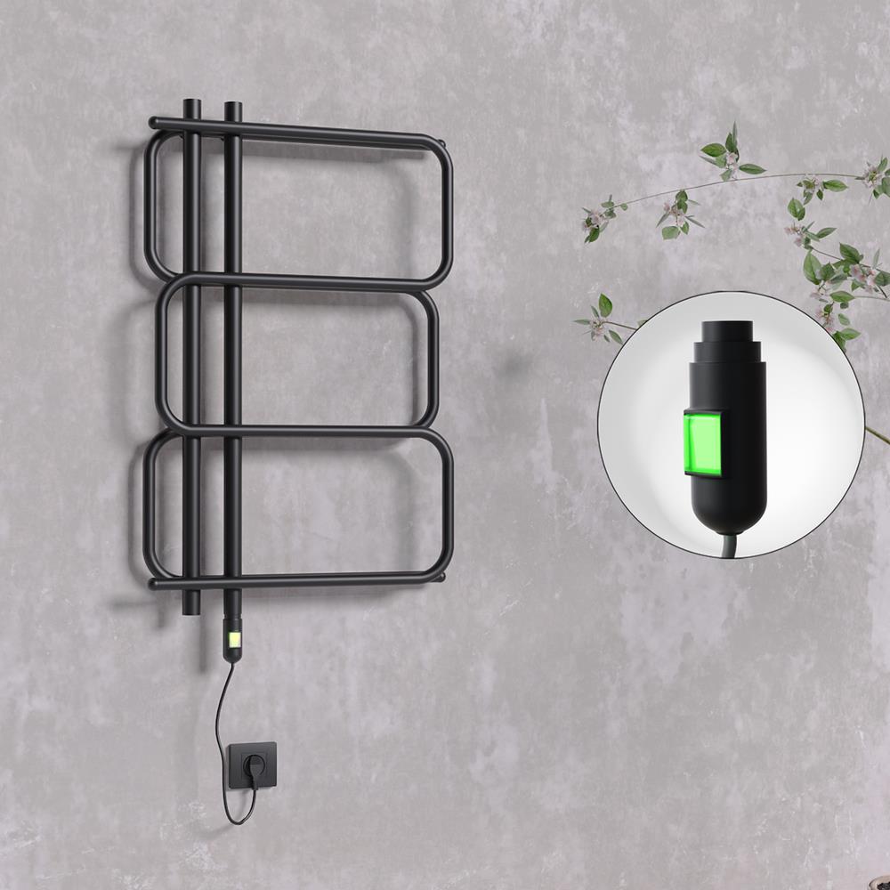 MATSU Elektrikli Havlupan 540x884  Siyah (On/Off Düğmeli) 300W