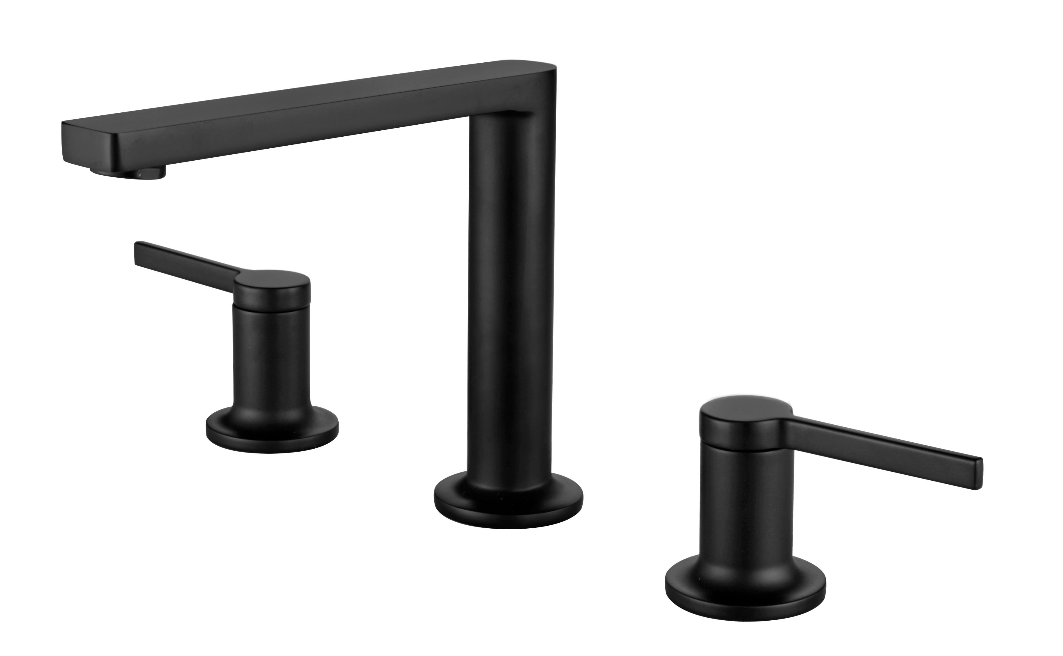 Newarc Bold 3 Delikli Lavabo Bataryası Siyah 910561B