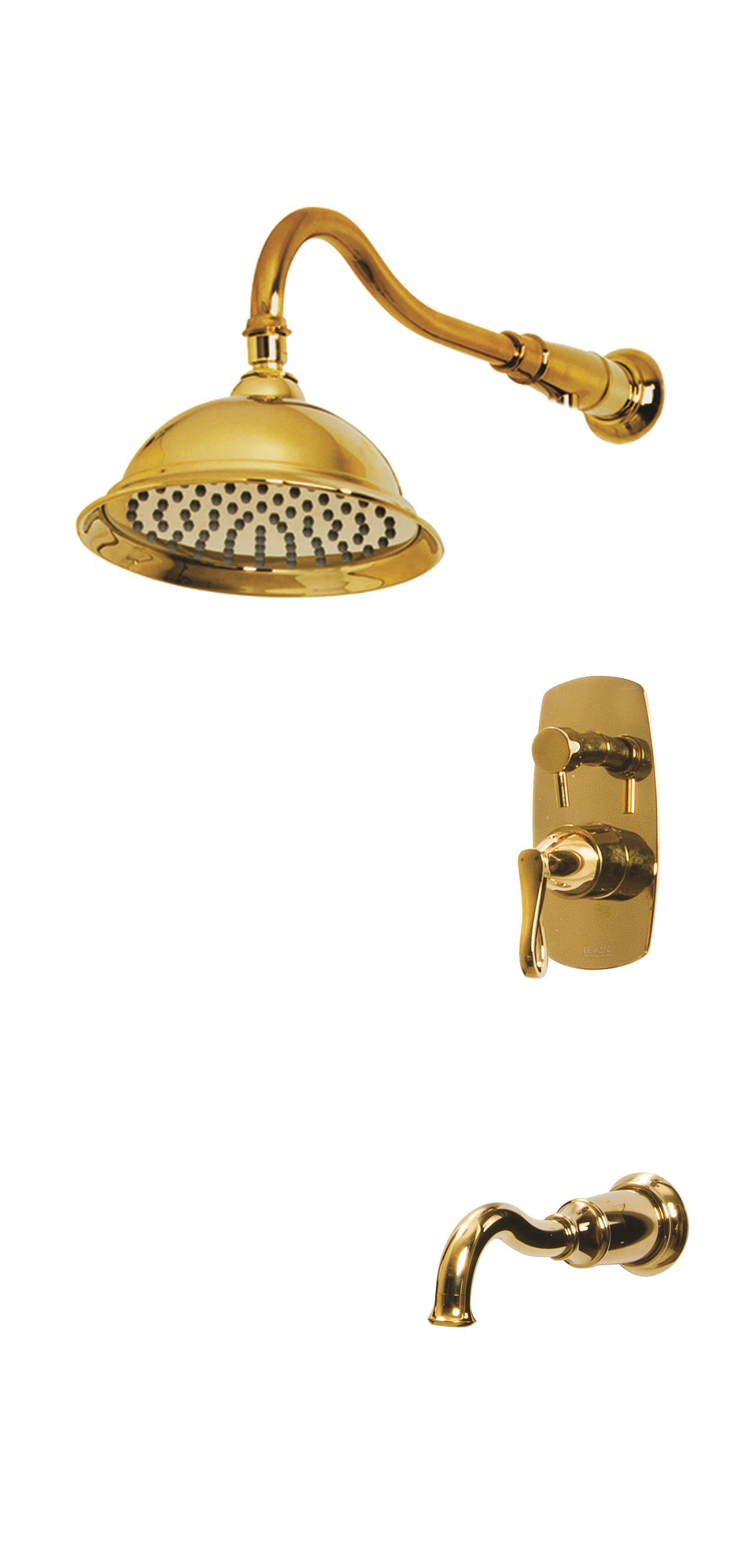 Newarc  Golden Ankastre Banyo Bataryası Altın 951111