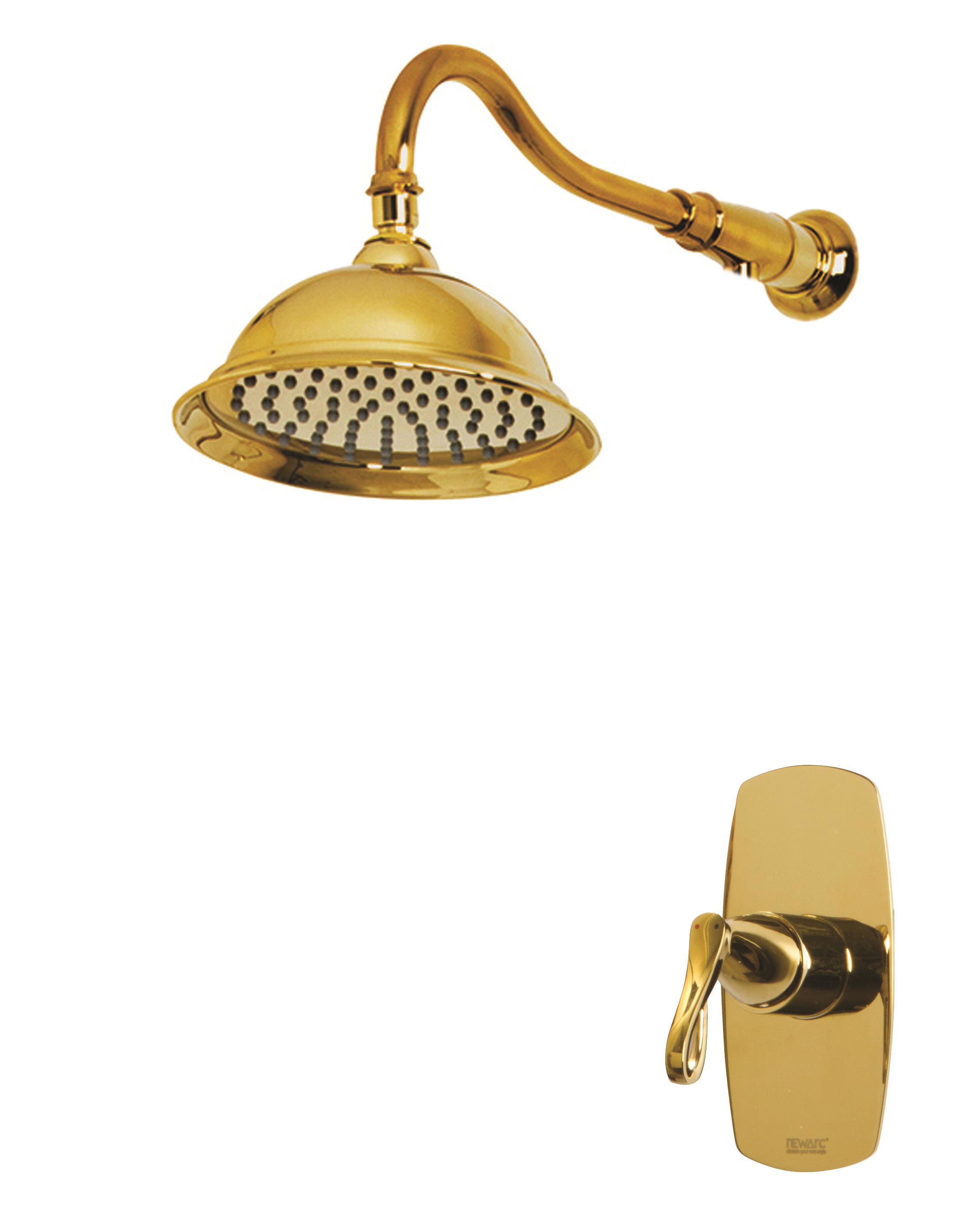 Newarc  Golden Ankastre Duş Bataryası Altın 951121