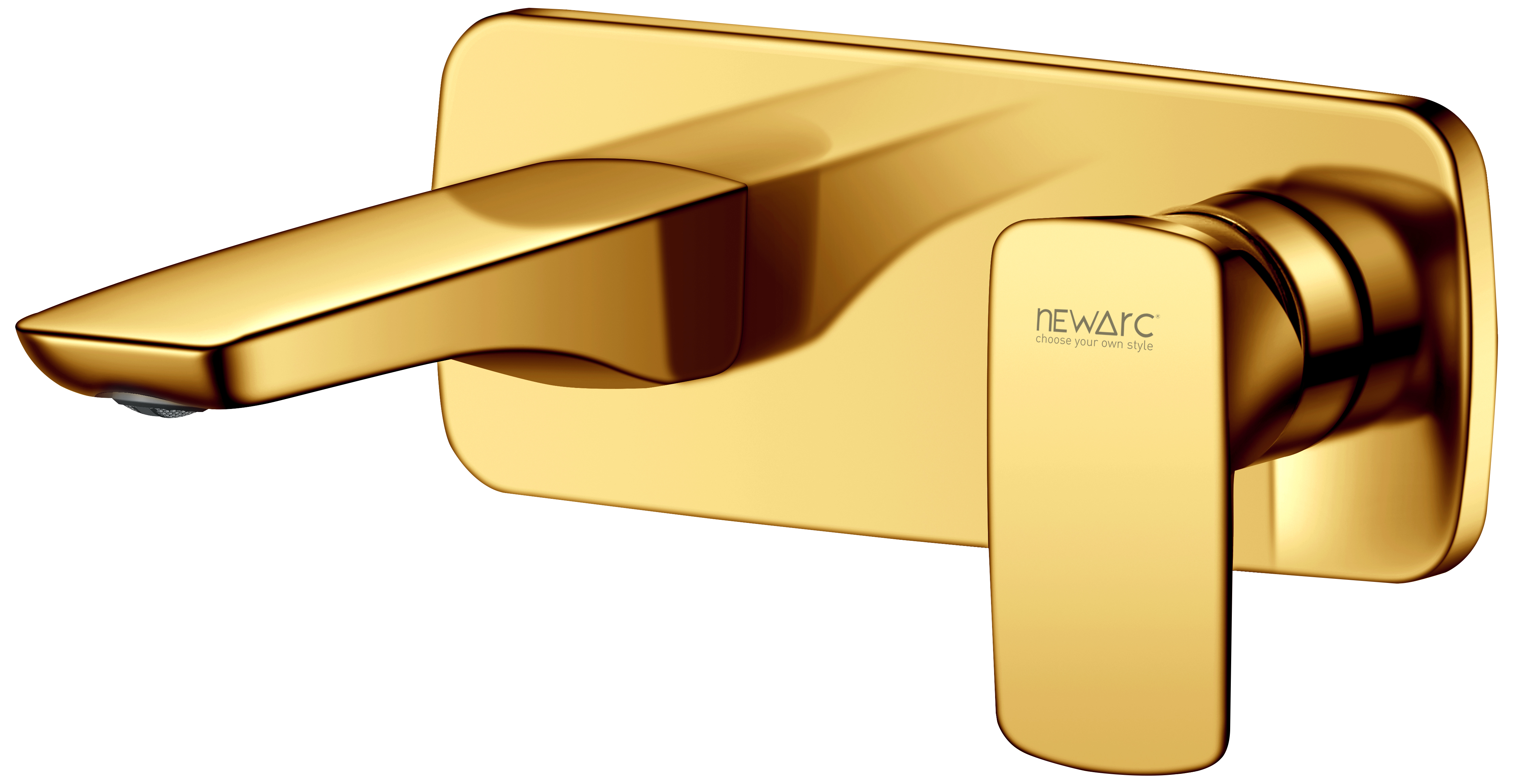Newarc  Lıfe  Ankastre Lavabo Bataryası Altın 981578