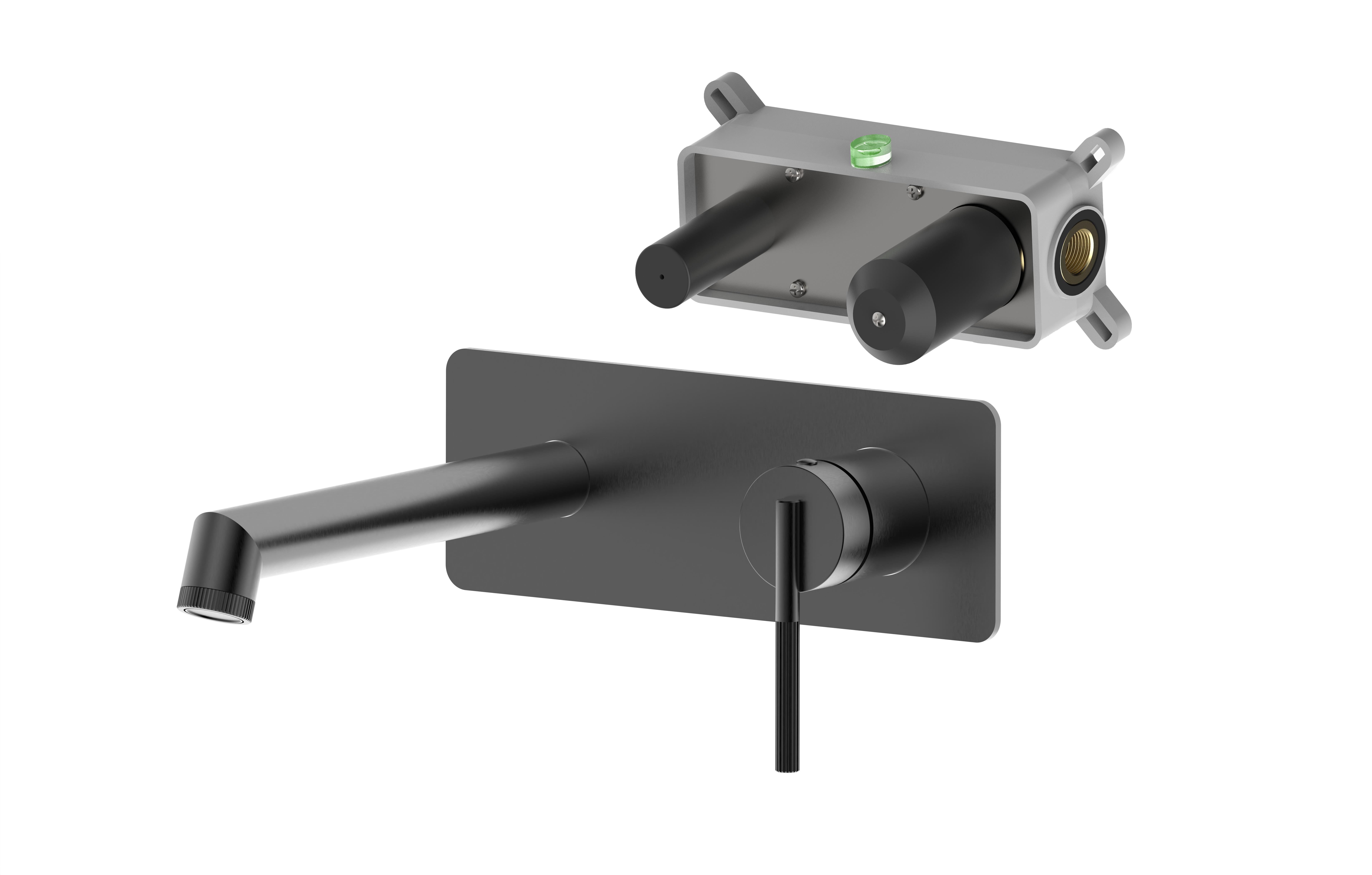 Newarc Opera Ankastre Lavabo Bataryası Metalik Gri 985571G