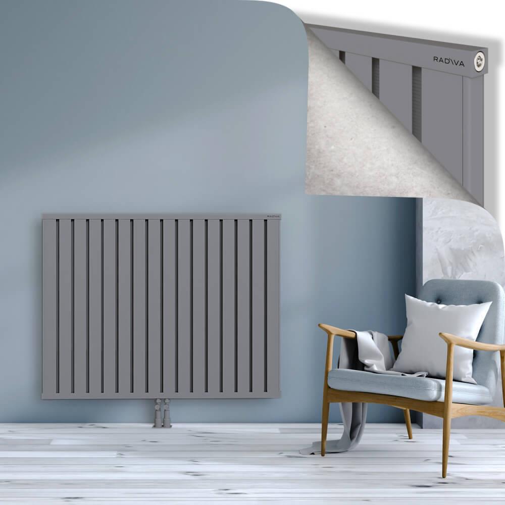 OBI Dekoratif Alüminyum Radyatör 1000x1284 Gri