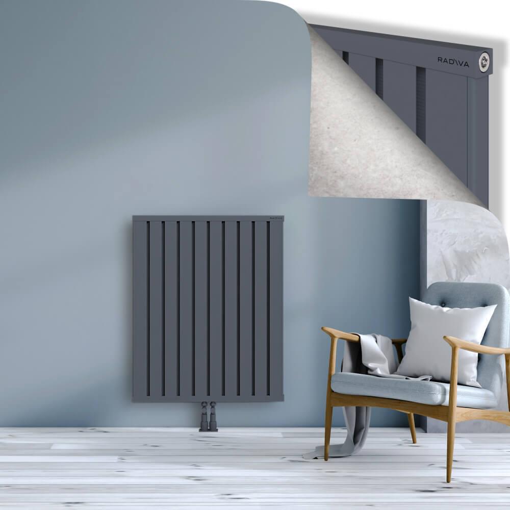 OBI Dekoratif Alüminyum Radyatör 1000x804 Antrasit