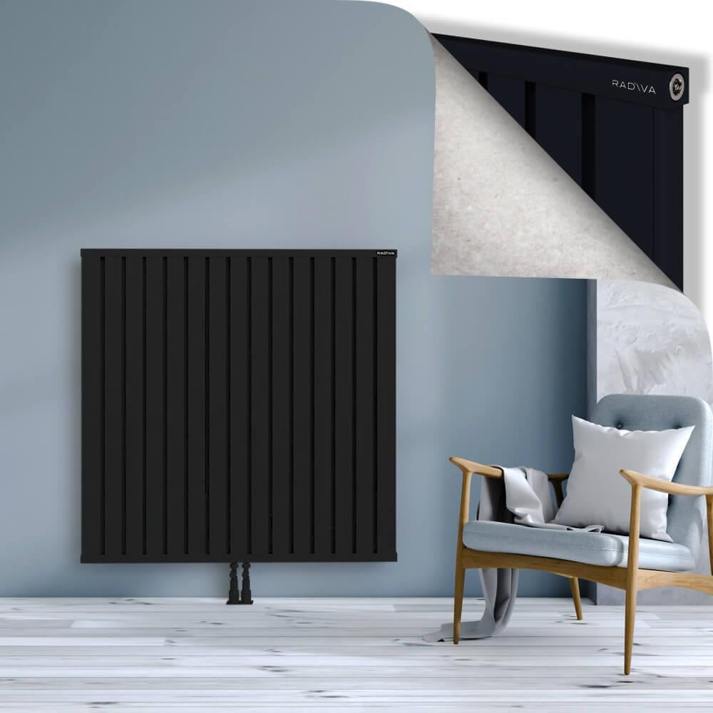 OBI Dekoratif Alüminyum Radyatör 1200x1204 Siyah