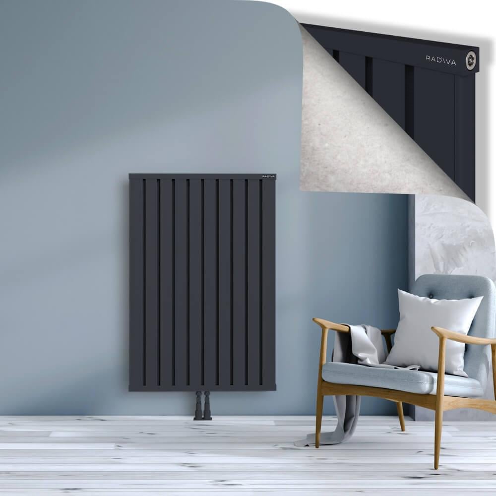 OBI Dekoratif Alüminyum Radyatör 1200x804 Koyu Antrasit