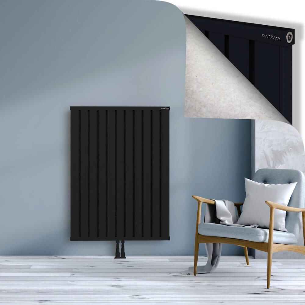 OBI Dekoratif Alüminyum Radyatör 1200x884 Siyah