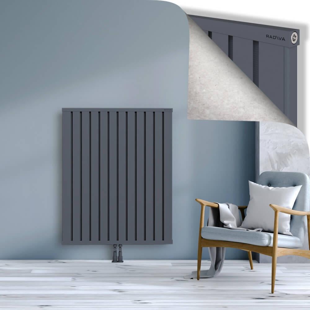 OBI Dekoratif Alüminyum Radyatör 1200x964 Antrasit