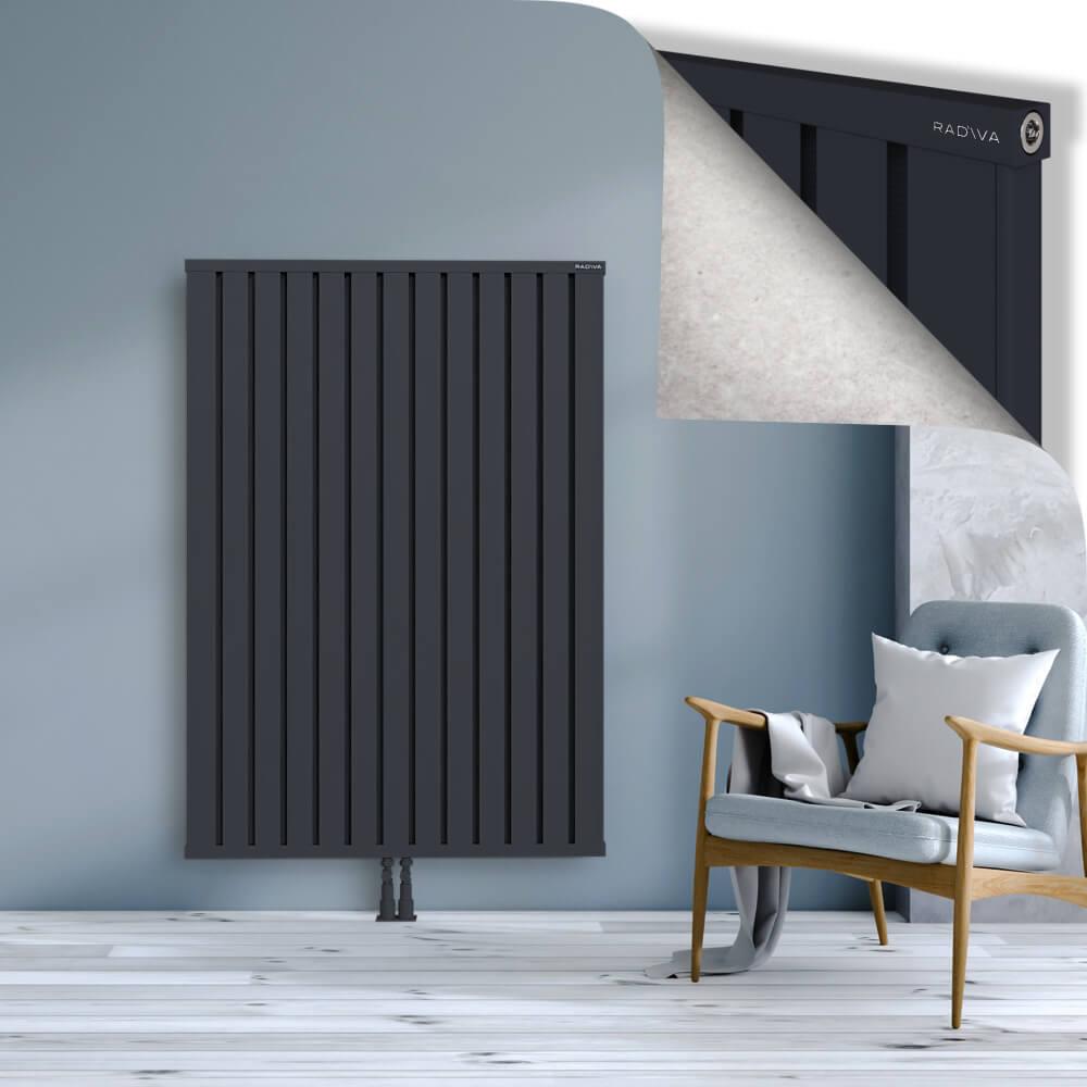 OBI Dekoratif Alüminyum Radyatör 1500x1044 Koyu Antrasit