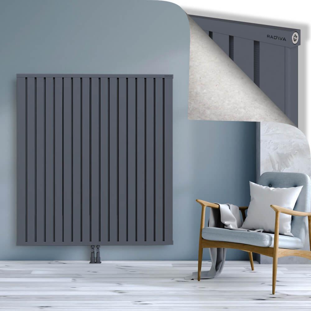 OBI Dekoratif Alüminyum Radyatör 1500x1364 Antrasit