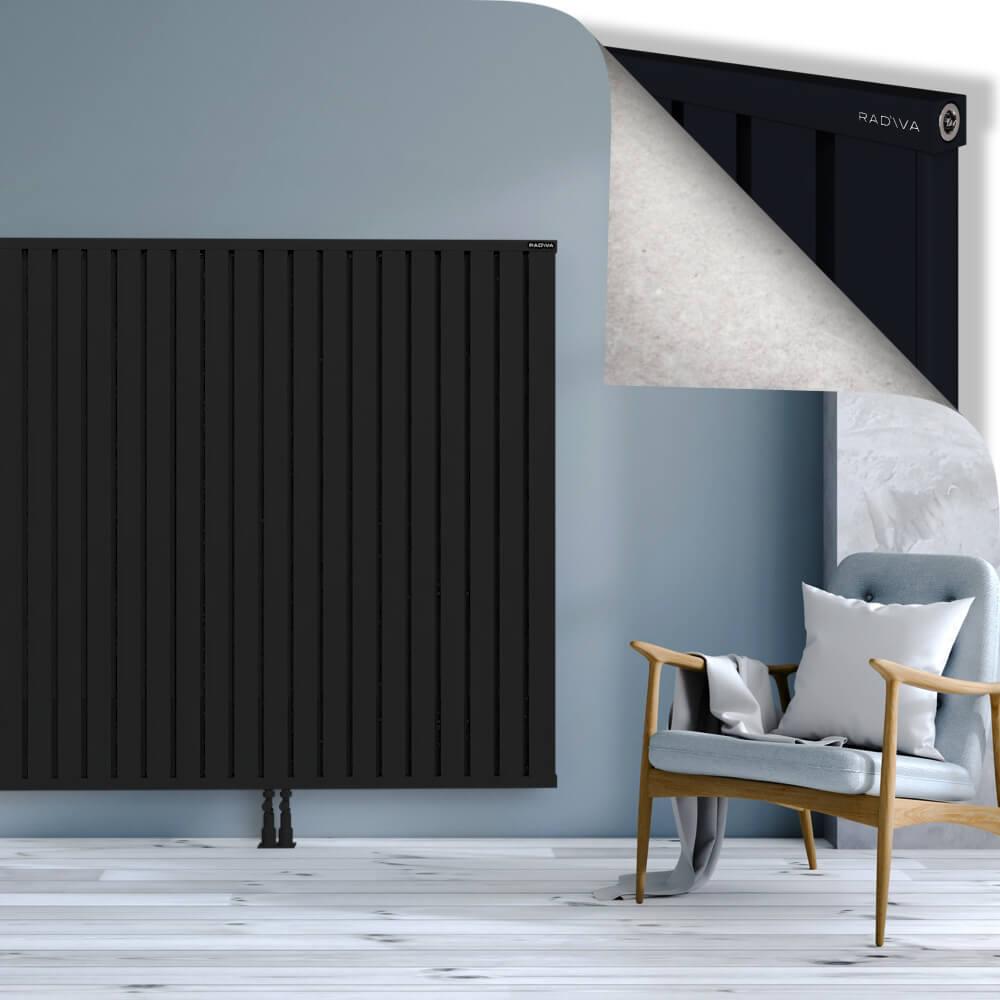 OBI Dekoratif Alüminyum Radyatör 1500x2484 Siyah