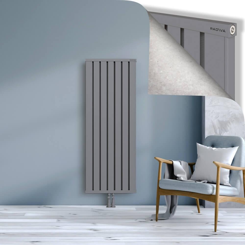 OBI Dekoratif Alüminyum Radyatör 1500x564 Gri