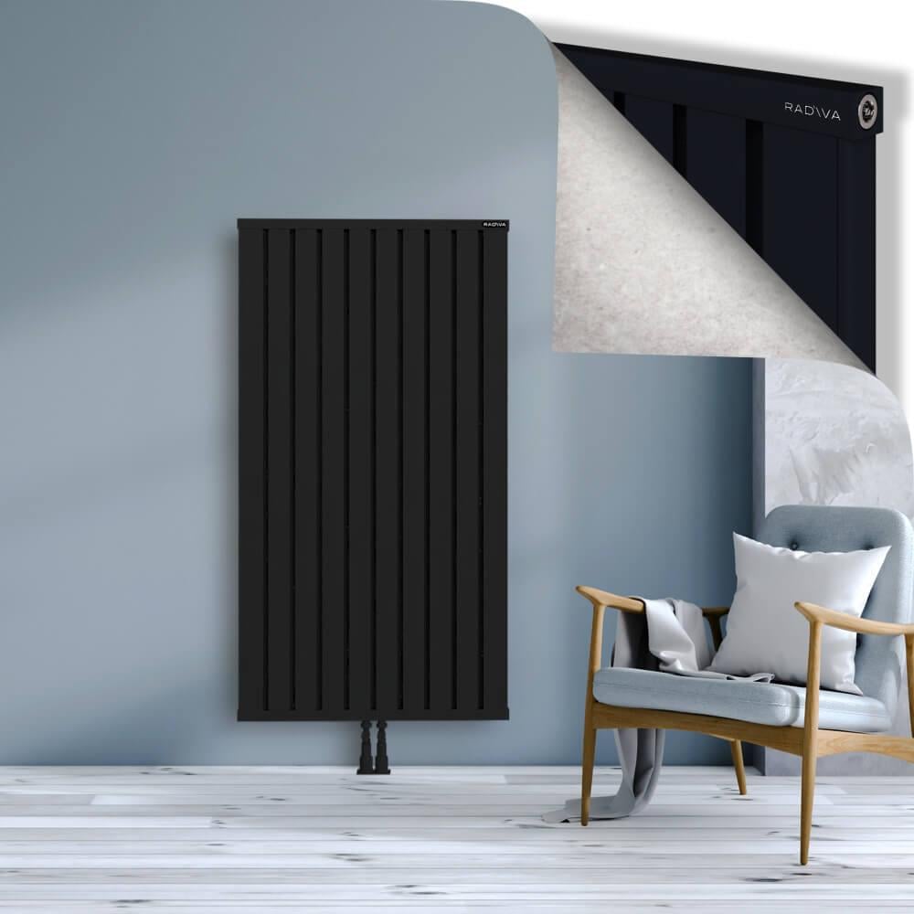 OBI Dekoratif Alüminyum Radyatör 1500x804 Siyah