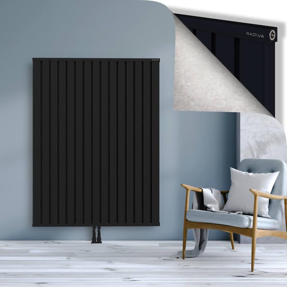 OBI Dekoratif Alüminyum Radyatör 1600x1204 Siyah